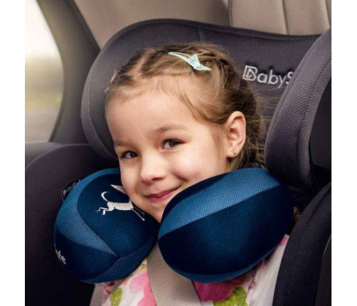Ceļojumu spilvens - pakaviņš (galvas balsts) autosēdeklim BabySafe Black