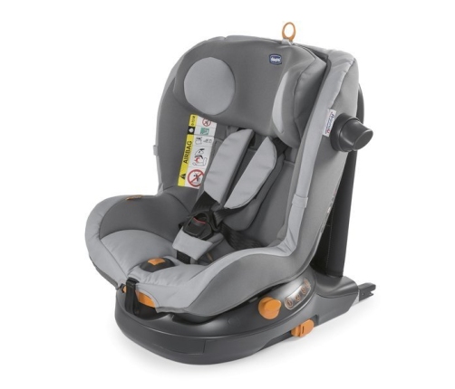 Chicco Around U I-Size Jet black Bērnu Autokrēsls 0-18 kg