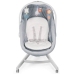 Chicco Baby Hug 4in1 Grey re lux Колыбель Качалка Стульчик 4в1