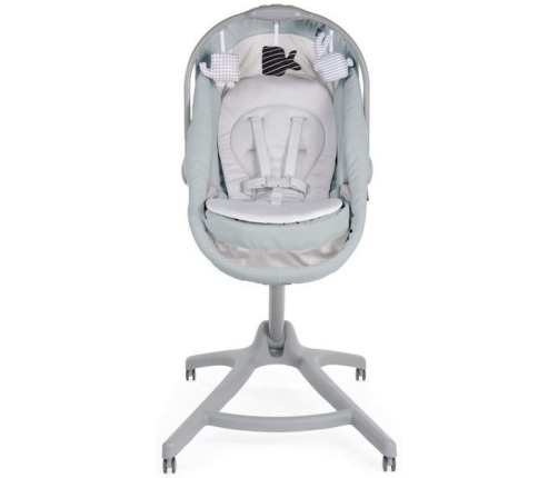 Chicco Baby Hug Air 4in1 Antiguan Sky Колыбель Качалка Стульчик 4в1