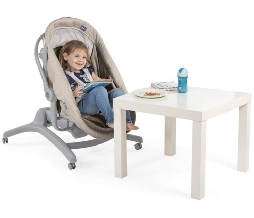 Chicco Baby Hug Air 4in1 Beige Šūpuļkrēsliņš-Gulta