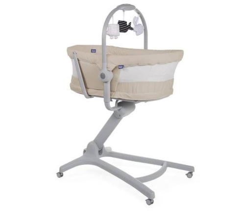 Chicco Baby Hug Air 4in1 Beige Šūpuļkrēsliņš-Gulta