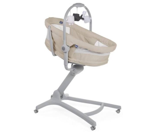 Chicco Baby Hug Air 4in1 Beige Šūpuļkrēsliņš-Gulta