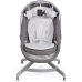 Chicco Baby Hug Air 4in1 Dark Grey Колыбель Качалка Стульчик 4в1