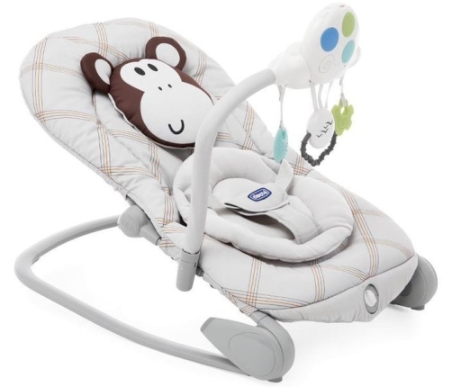 Chicco Balloon Birch Monkey Bērnu Šūpuļkrēsls