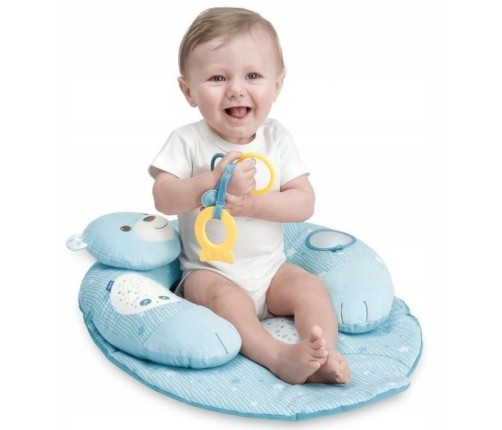 Chicco FIRST DREAMS Blue Кокон - Коврик + Подушка - Подкова