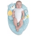 Chicco FIRST DREAMS Blue Кокон - Коврик + Подушка - Подкова