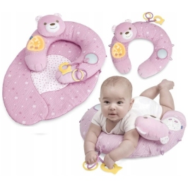 Chicco FIRST DREAMS Pink Кокон - Коврик + Подушка - Подкова