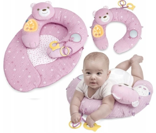 Chicco FIRST DREAMS Pink Кокон - Коврик + Подушка - Подкова