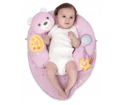 Chicco FIRST DREAMS Pink Кокон - Коврик + Подушка - Подкова