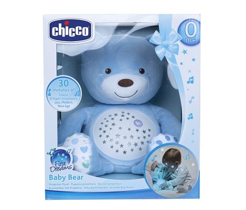 CHICCO First Dreams Медведь - проектор Blue