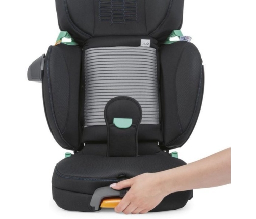 Chicco Fold&Go I-Size Air black Bērnu Autokrēsls 15-36 kg