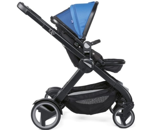 Chicco Fully Power Blue Детская Коляска-трансформер 2 в 1