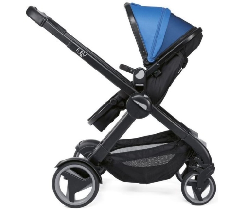 Chicco Fully Power Blue Детская Коляска-трансформер 2 в 1