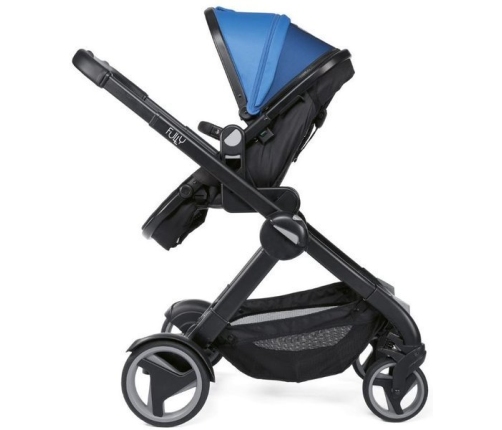 Chicco Fully Power Blue Детская Коляска-трансформер 2 в 1