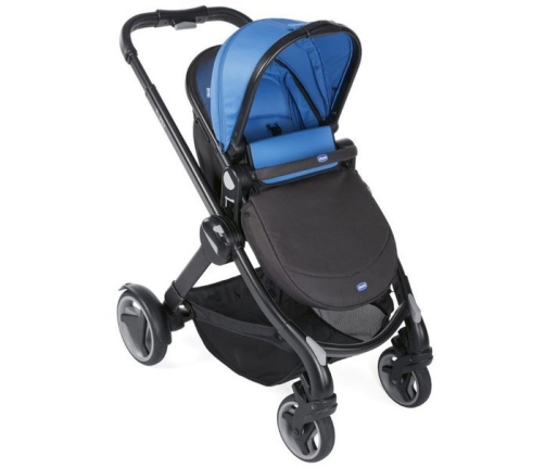 Chicco Fully Power Blue Детская Коляска-трансформер 2 в 1