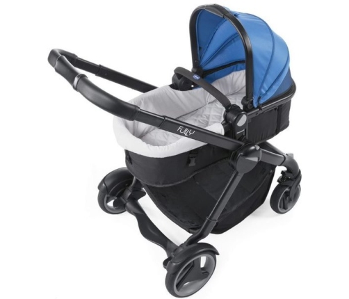 Chicco Fully Power Blue Детская Коляска-трансформер 2 в 1