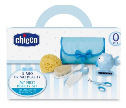 Chicco Набор аксессуаров для гигиены и ванны 0m+ Blue