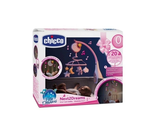 Музыкальная карусель на кроватку Chicco Next 2 Dreams