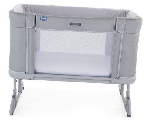 Chicco Next2Me Forever Cool Grey Bērnu gulta-tranformeris 3in1