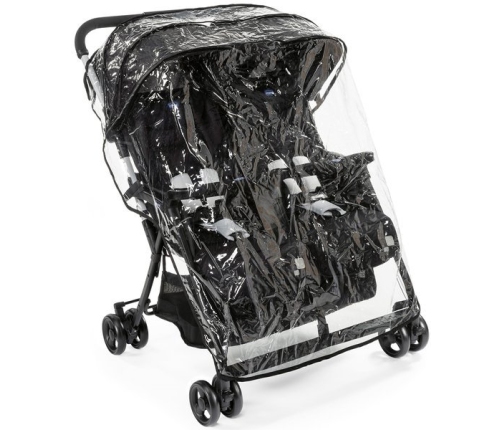 Chicco Ohlala Twin Black Night Dvīņu Ratiņi