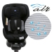 Chicco OneSeat Air 360 Black Air Bērnu Autokrēsls 0-36 kg