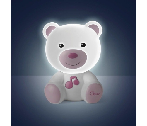 Chicco Pink nakts lampa