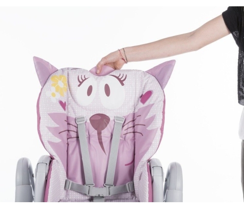 Chicco Polly 2 Start Miss Pink Детский стульчик для кормления