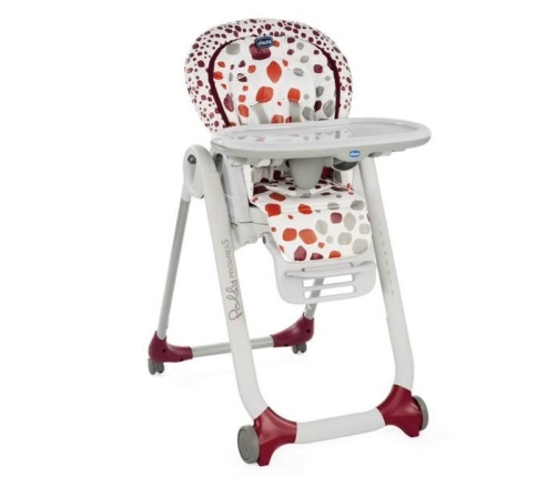 Chicco Polly Progres 5 5in1 Cherry Krēsls-transformeris