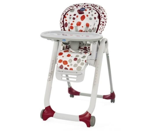 Chicco Polly Progres 5 5in1 Cherry Krēsls-transformeris