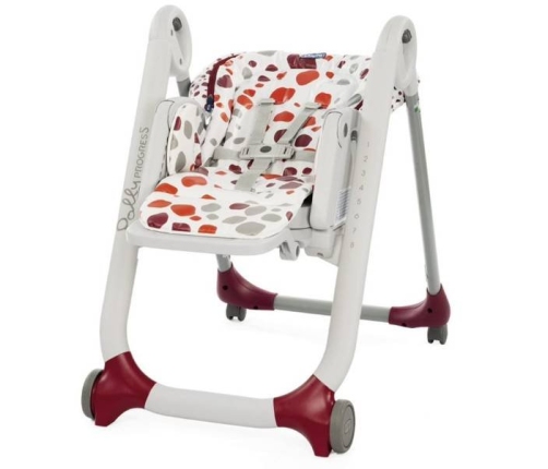 Chicco Polly Progres 5 5in1 Cherry Krēsls-transformeris