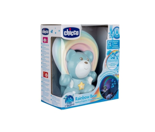 Chicco Rainbow Bear lācītis projektors Blue