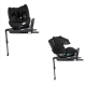 Chicco Seat3Fit I-Size Air 360 Black Air Bērnu Autokrēsls 0-25 kg