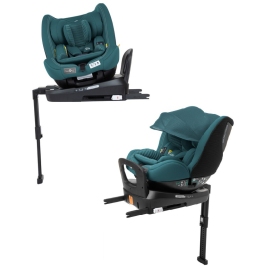 Chicco Seat3Fit I-Size Air 360 Teal Blue Bērnu Autokrēsls 0-25 kg