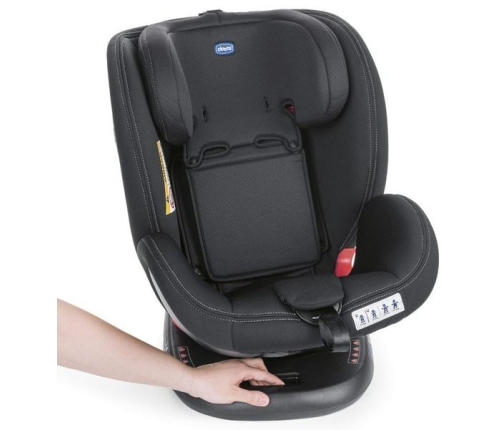 Chicco Seat4Fix 360 Black Bērnu Autokrēsls 0-36 kg