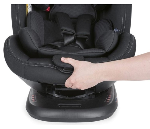 Chicco Seat4Fix 360 Black Bērnu Autokrēsls 0-36 kg