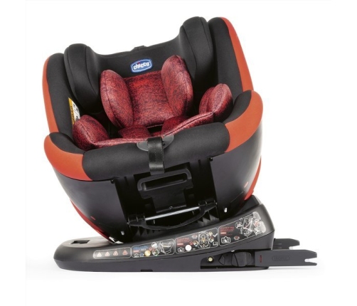 Chicco Seat4Fix 360 Poppy red Bērnu Autokrēsls 0-36 kg