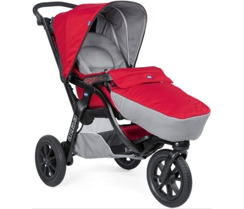 Chicco Trio Activ3 Red Berry Bērnu Ratiņi 3in1