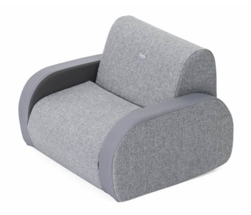 Chicco Twist Ash Grey Cross Bērnu krēsls-sēdeklis-dīvāns