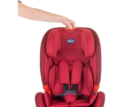 Chicco YOUniverse Fix Red passion Bērnu Autokrēsls 9-36 kg