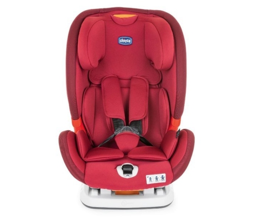 Chicco YOUniverse Fix Red passion Bērnu Autokrēsls 9-36 kg