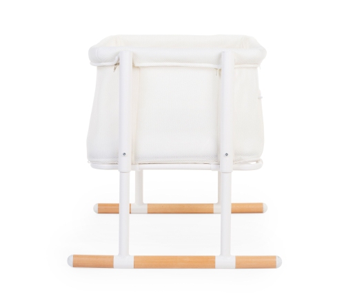 Childhome Evolux Cosleeper 2in1 White Natural Bērnu Gulta Šūpulis ar nolaižamu malu