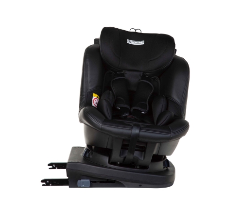 Childhome Isomax 360 Black Leather Bērnu Autokrēsls 9-18 kg