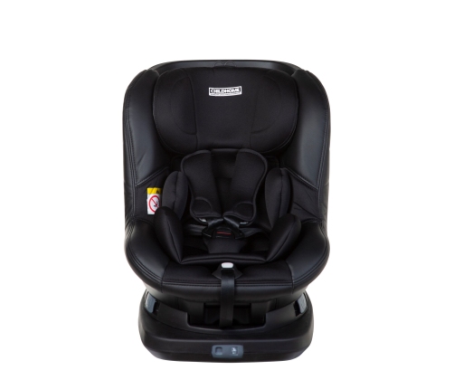 Childhome Isomax 360 Black Leather Детское автокресло 9-18 кг