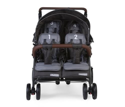 Childhome Quadruple Anthracite Детская Коляска четырехместная