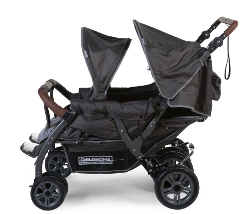 Childhome Quadruple Anthracite Детская Коляска четырехместная