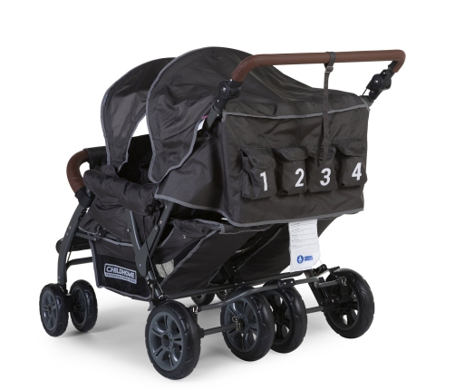 Childhome Quadruple Anthracite Детская Коляска четырехместная