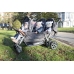 Childhome Sixseater Autobrake Anthracite Bērnu Ratiņi Sešiem