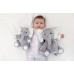 Cloud B Love Light On The Go Elliot Elephant Мягкая игрушка с мелодиями для сна