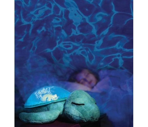 Cloud B Tranquil Turtle Aqua blue nakts lampa-projektors